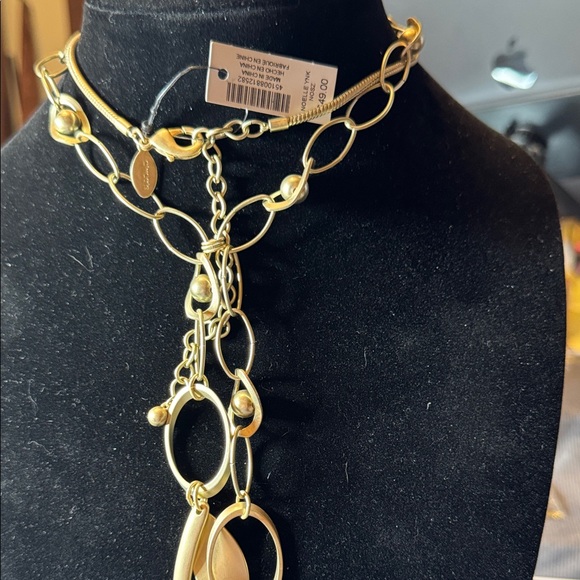 Chico's Elegant Gold Necklace - Picture 3 of 3